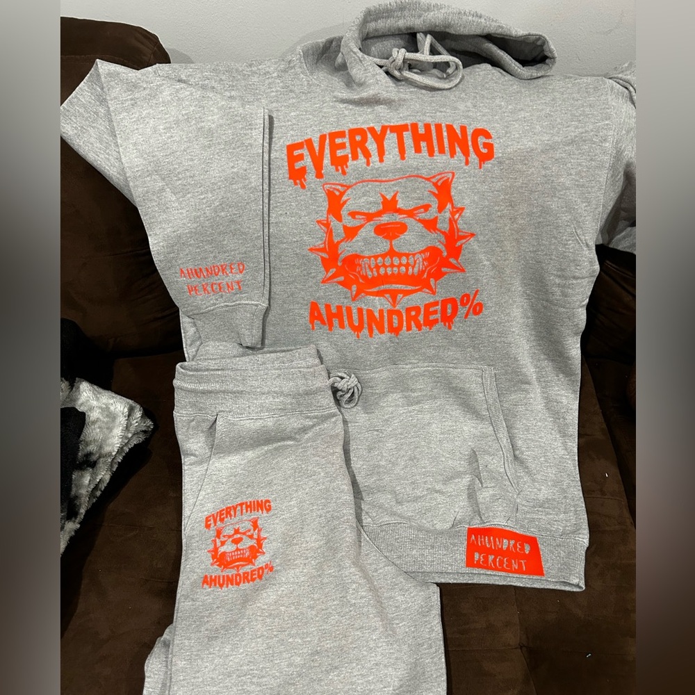 Unisex Sweatsuits custom if needed.